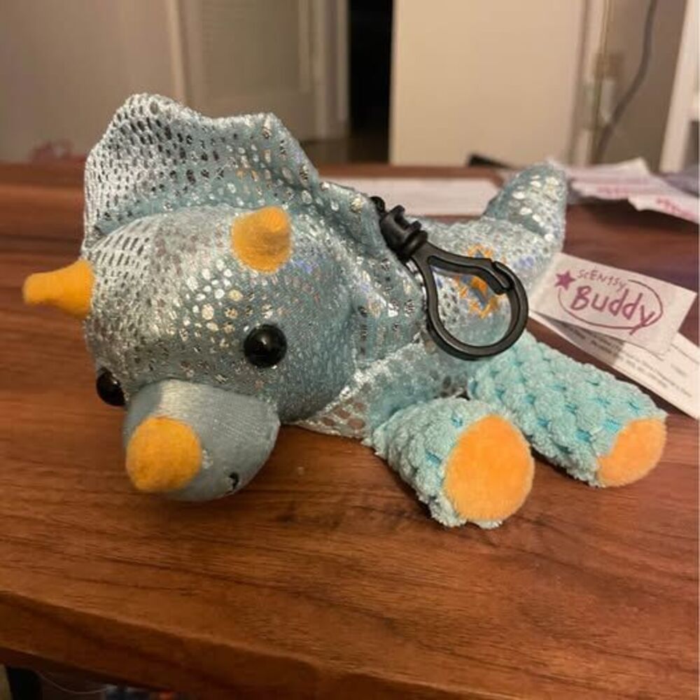 Dinosaur Plushie Keychain